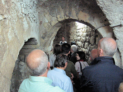 I sotterranei del Castello di Cagliari