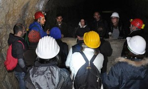 Il Gruppo cavità in esplorazione