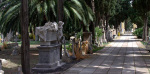 Il Cimitero di Bonaria a Cagliari