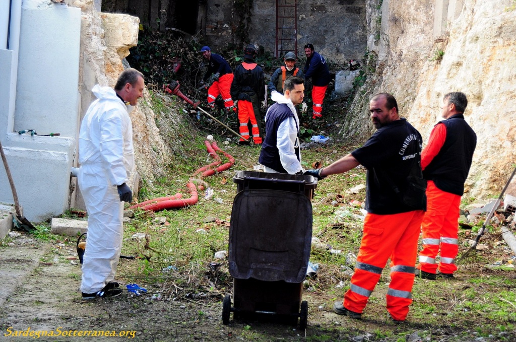 Pulizia a Sant'Avendrace