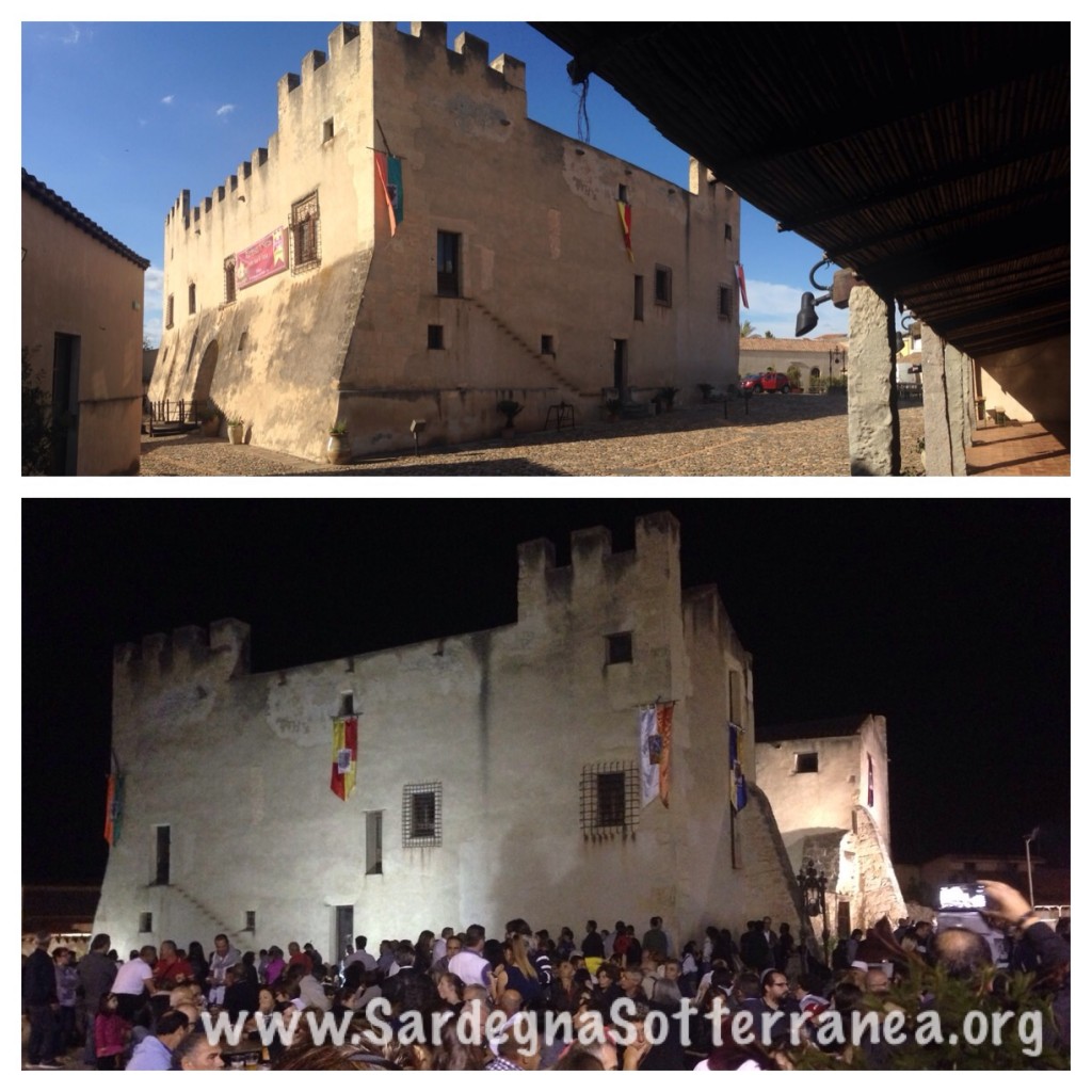 Il castello aperto da  mattina a sera