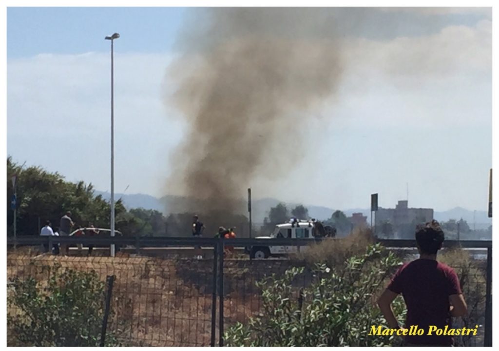 L'incendio