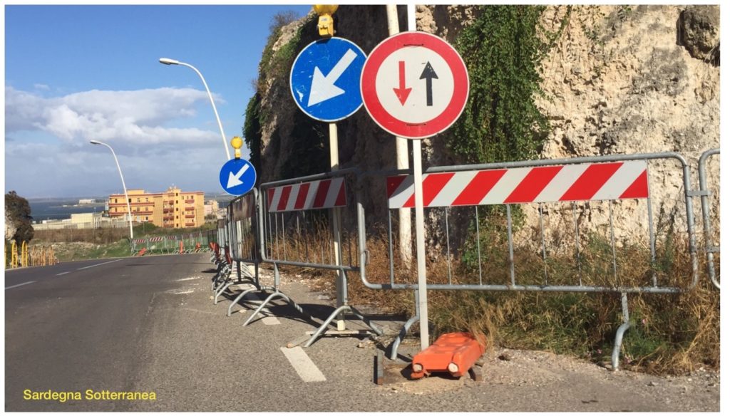 Via Vittorio Veneto e le sue 47 transenne