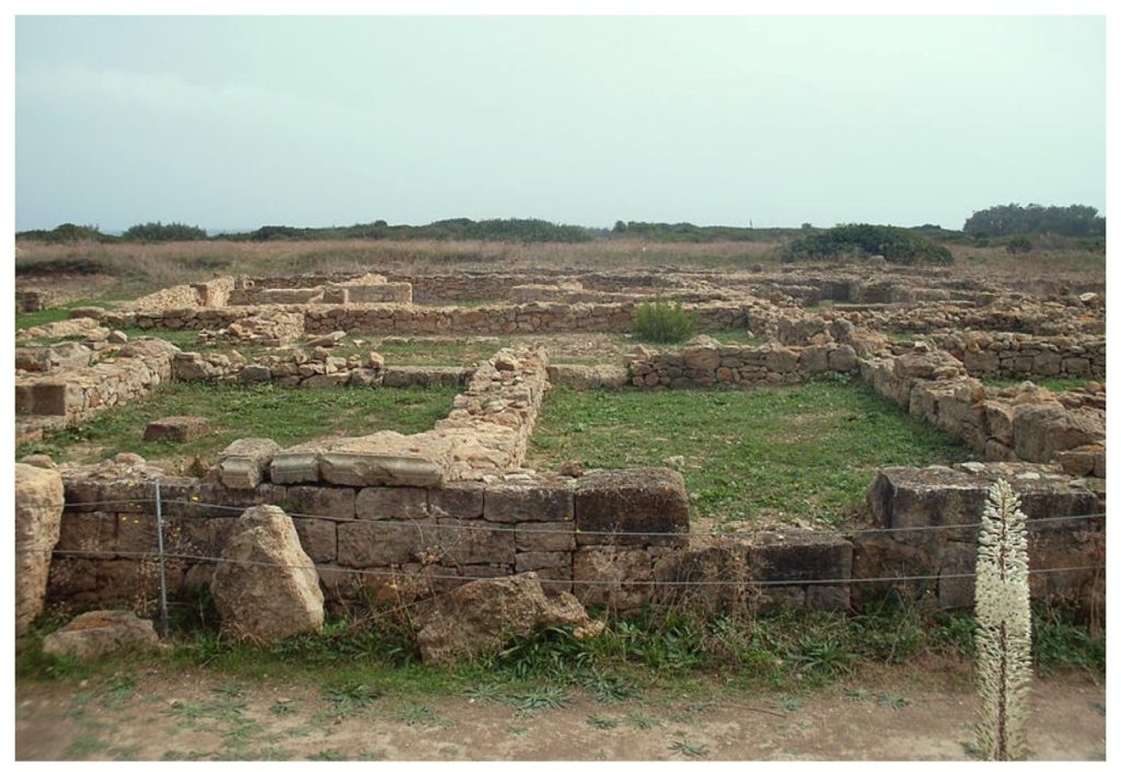 Kerkouane, la città punica della Tunisia a Capo Bon. 