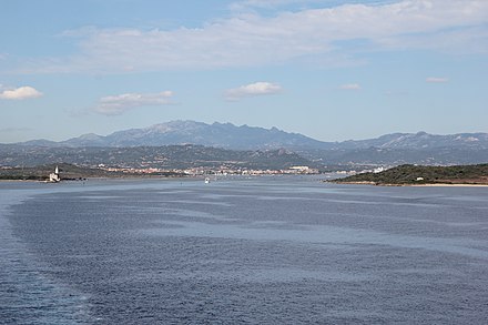 Olbia vista dal mare