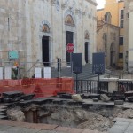Il sotterraneo scoperto nel 2013 in Piazza Palazzo
