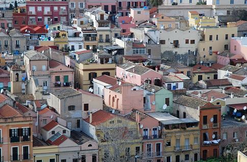 Una immagine del quartiere Stampace