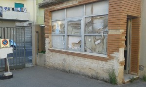 Ospedale, ingresso su via Timavo