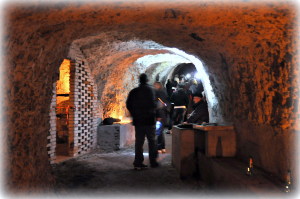 Visitando i sotterranei