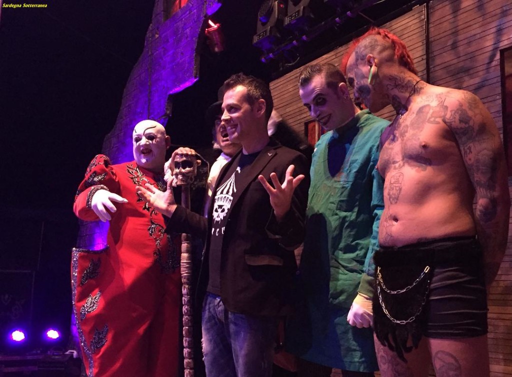 Alcuni artisti del Circo horror 