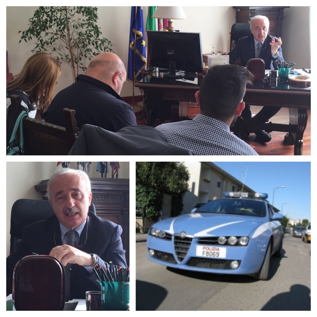 Alcuni momenti della conferenza stampa 