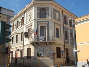 Terralba, casa del fascio.