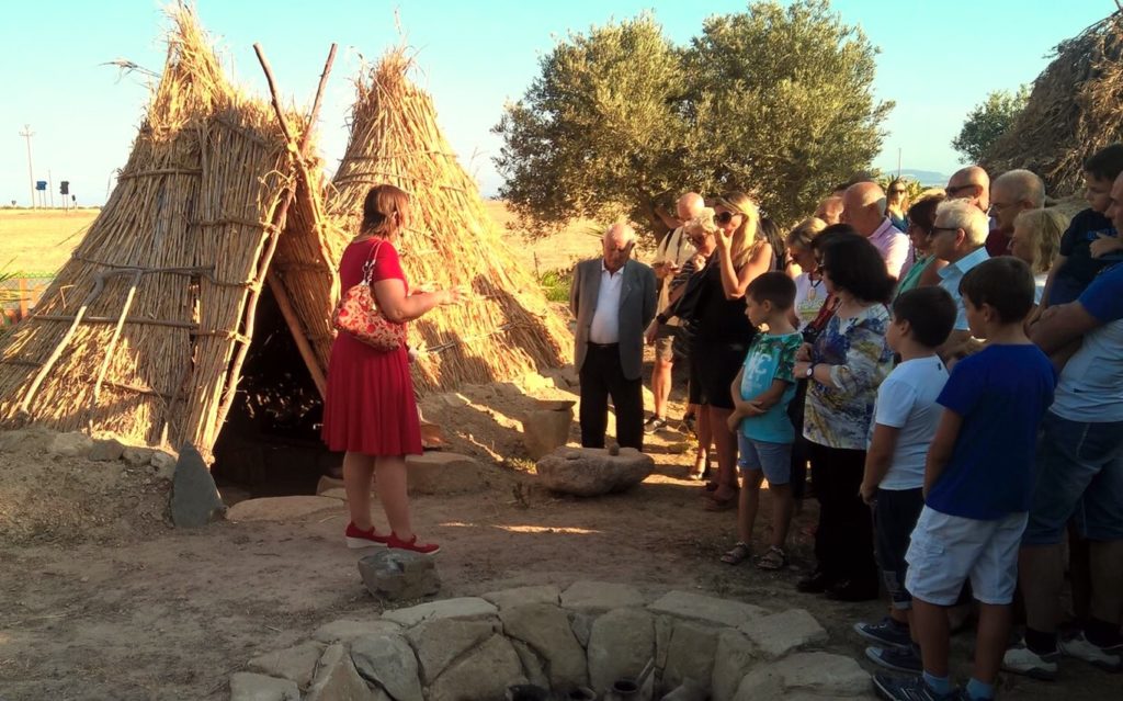 L'inaugurazione del parco archeologico didattico 