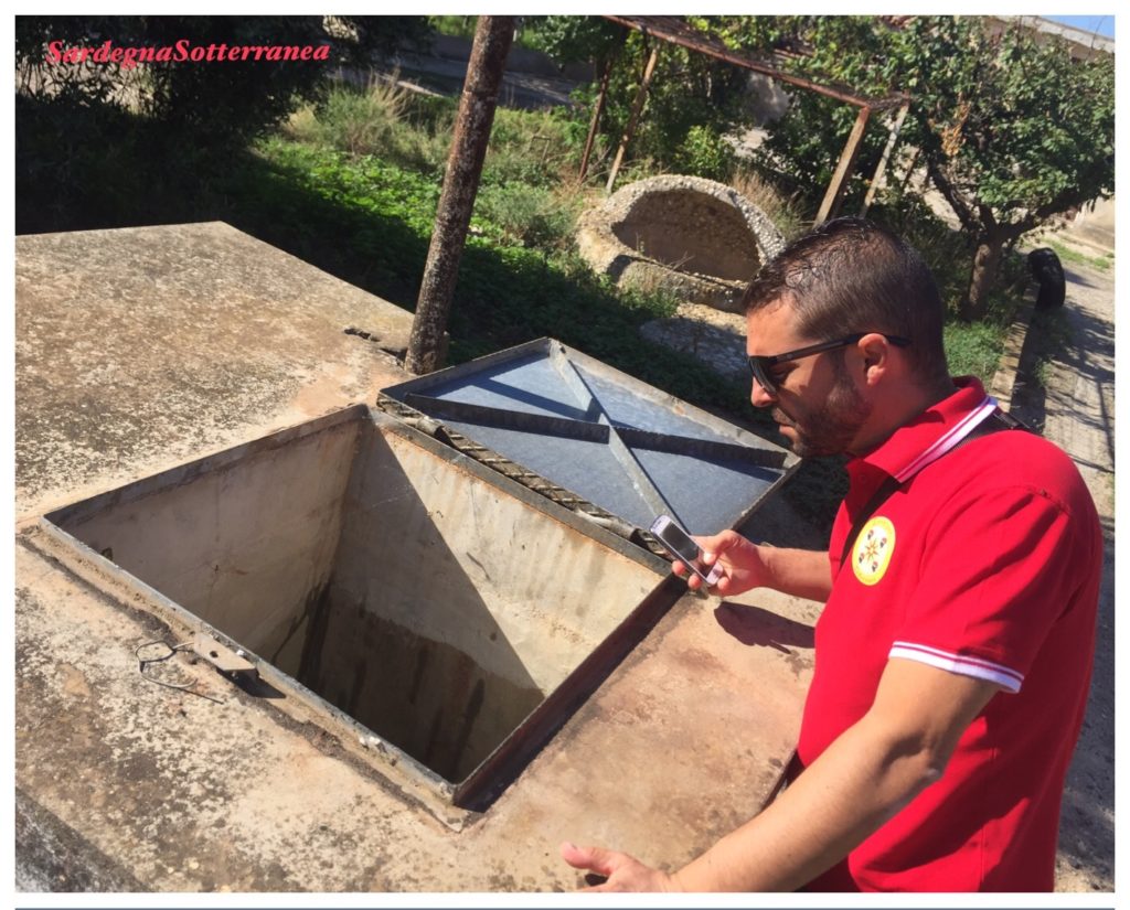 Rilievo nelle cavità sotterranee del colle Sant'Elia a Cagliari