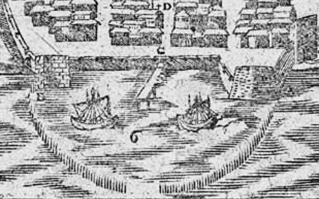 La palizzata bella carta di Sigismondo Arquer.