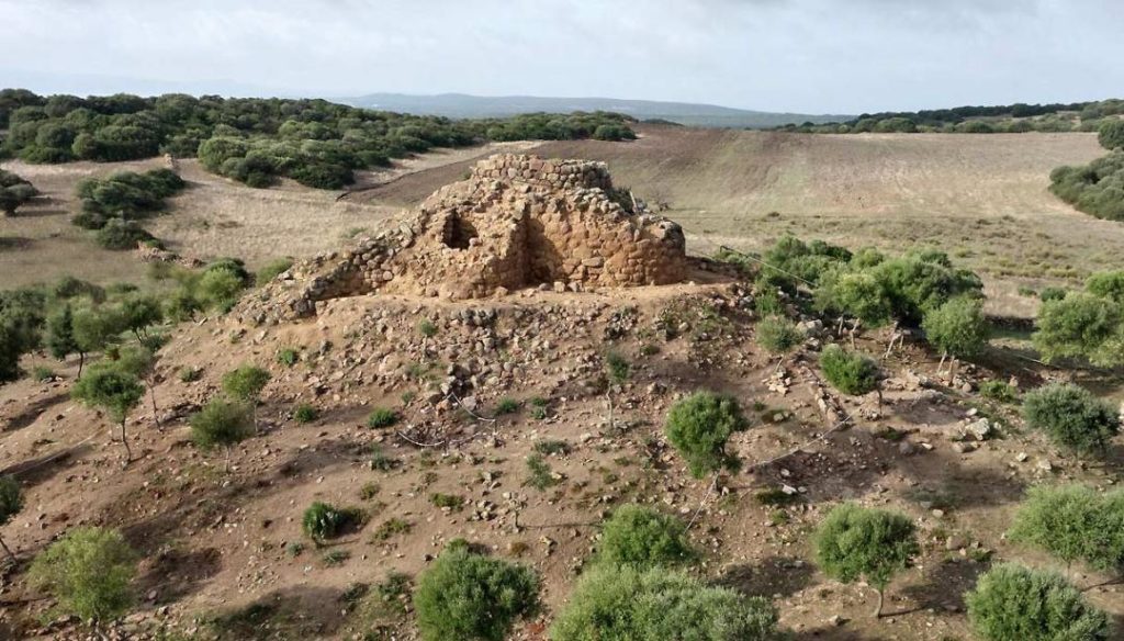 Il nuraghe Sirai, a Carbonia