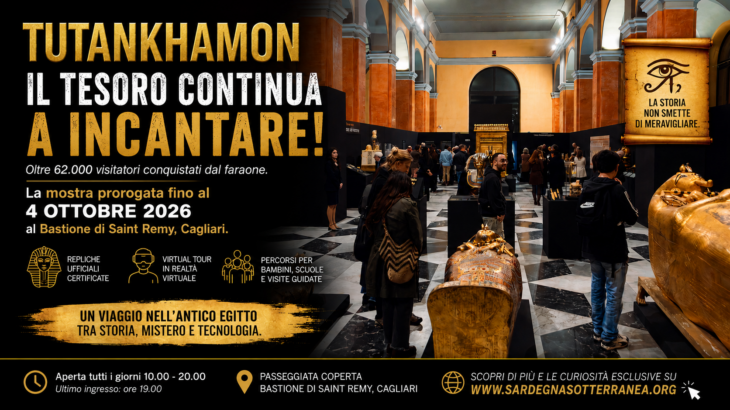Tutankhamom mostra a cagliari banner